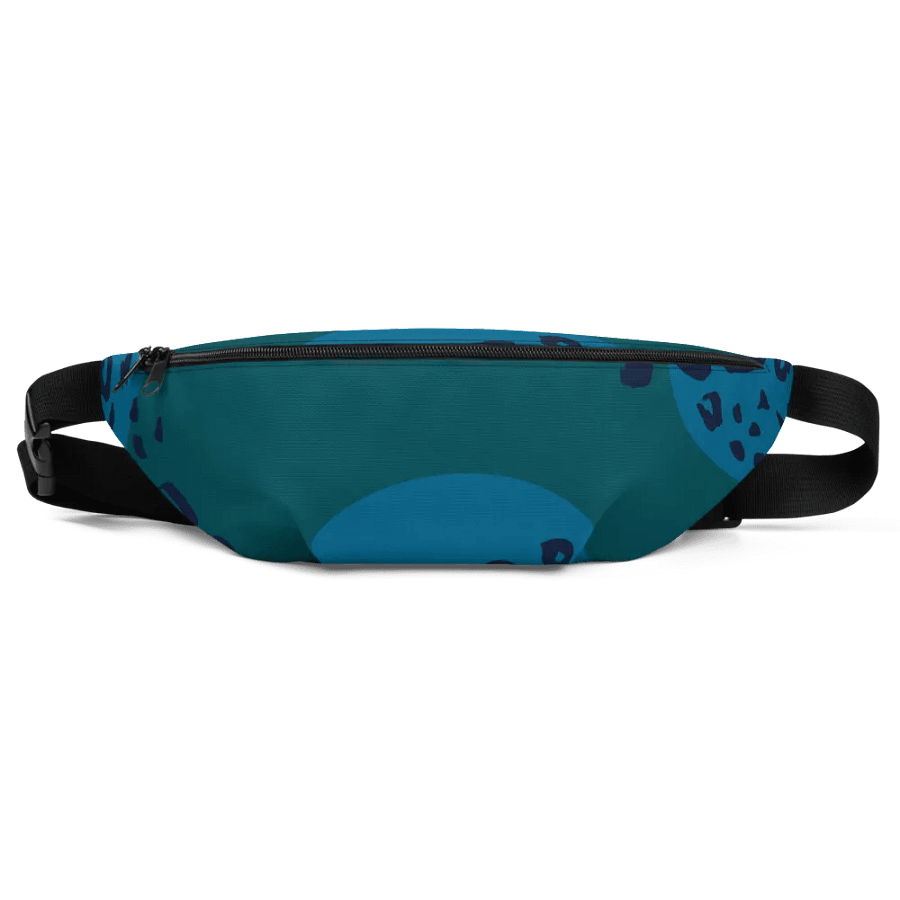 Blue Hues Abstract Fanny Pack product image (1)