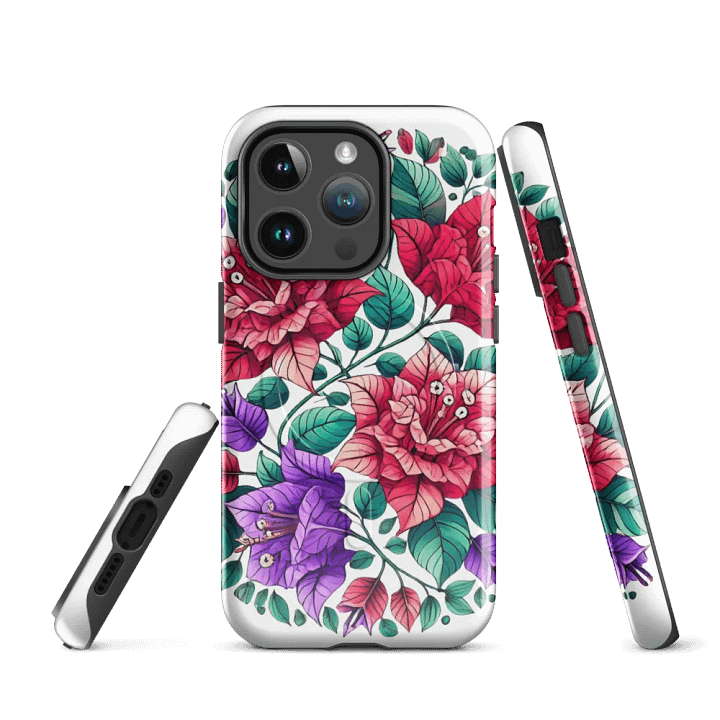 Floral Fantasy MagSafe® Tough Case | AI Design product image (3)