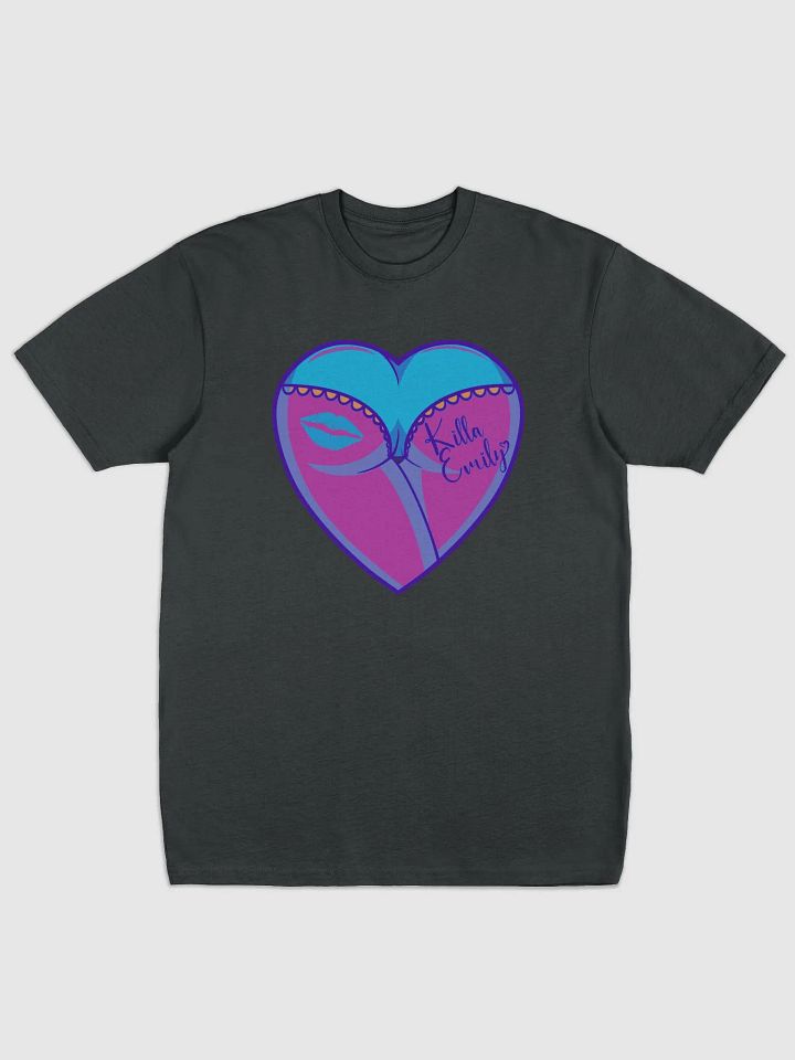 COLORFUL HEART BUTT TEE product image (1)