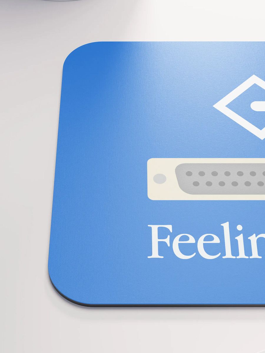 Feelin' SCSI Mouse Pad (Blue) product image (6)