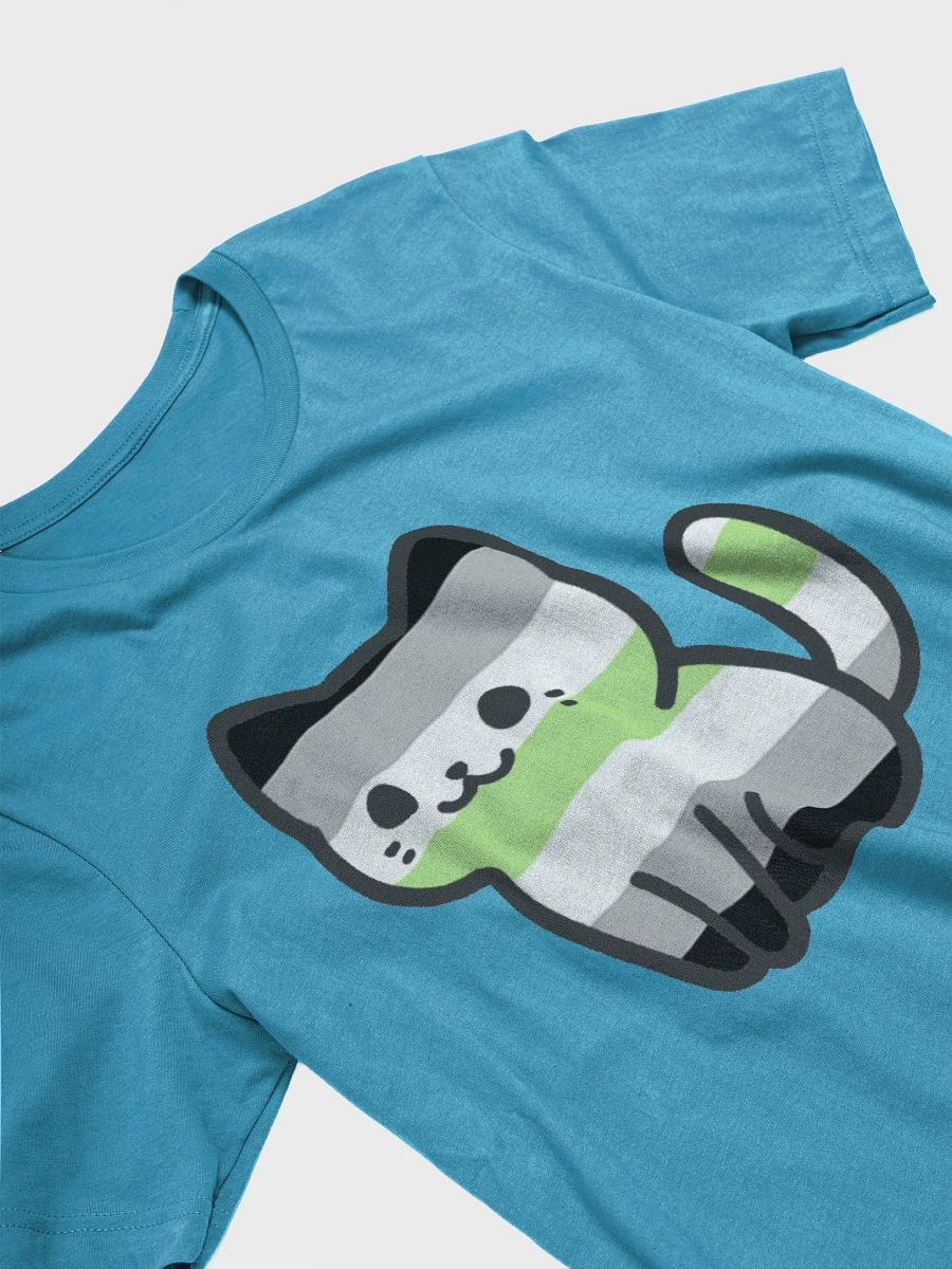 Agender Pride Kitty Woman's Shirt product image (27)