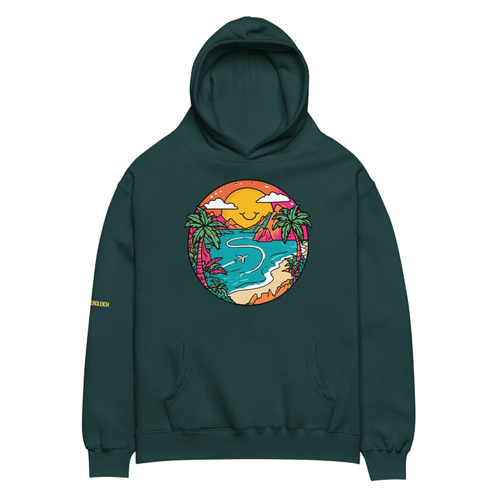 AS Colour Unisex Premium Oversized Hoodie | AI Design Travel icon product image (2)