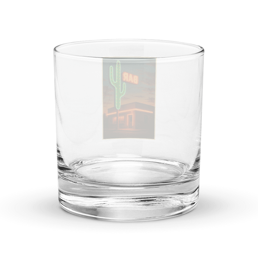 Neon Cactus Rocks Glass product image (4)