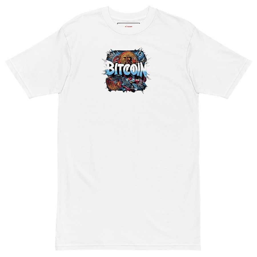 Grafitti Bitcoin T-Shirt product image (1)