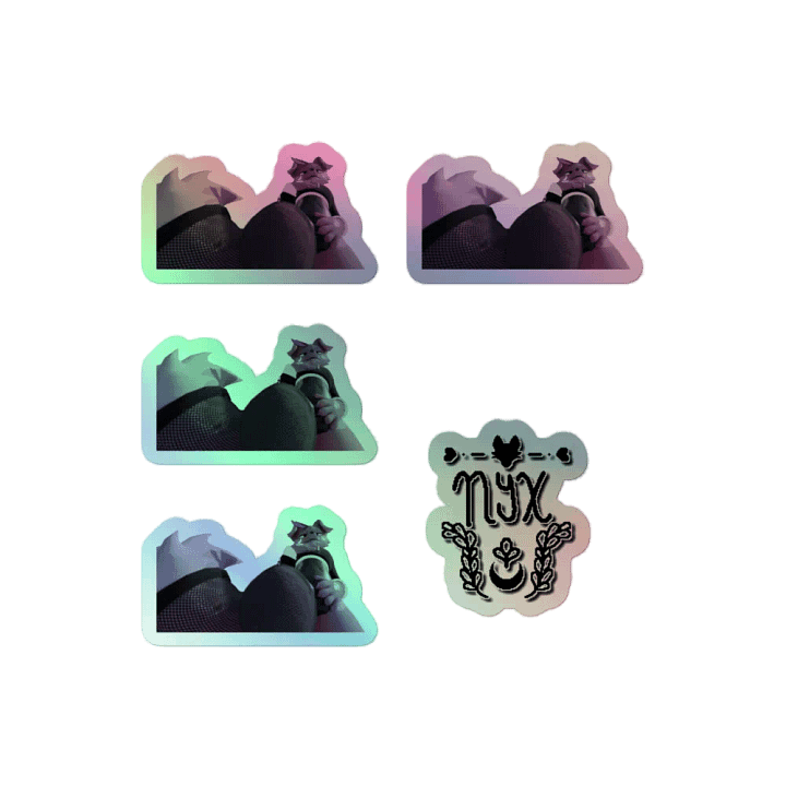 "Macro" Holographic Sticker Set product image (2)