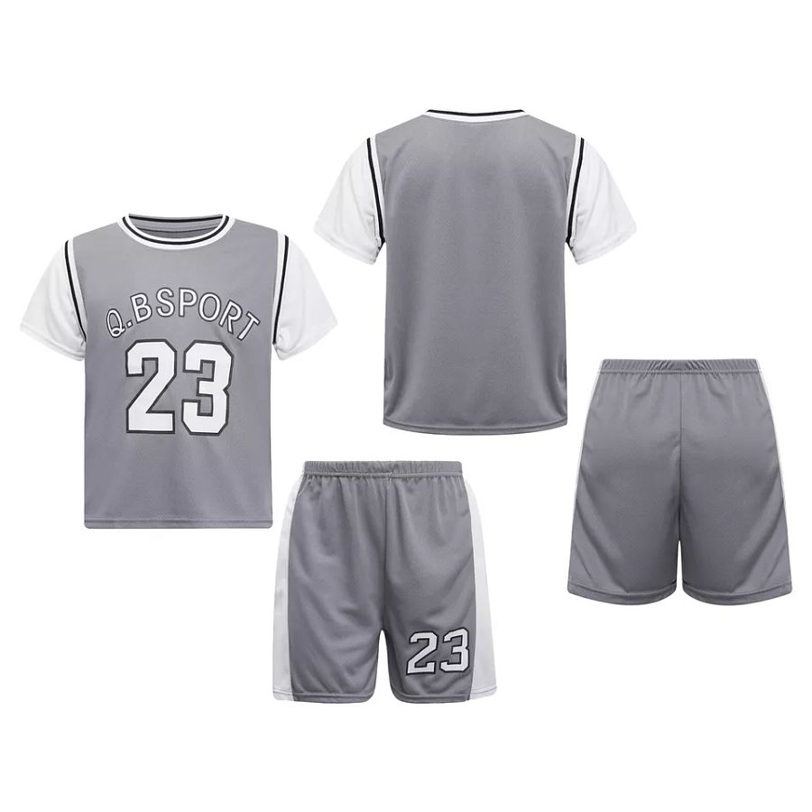 Kids Boys Set Quick-Drying Suit Training Outfits Athletic Sportsuit Sportswear product image (7)