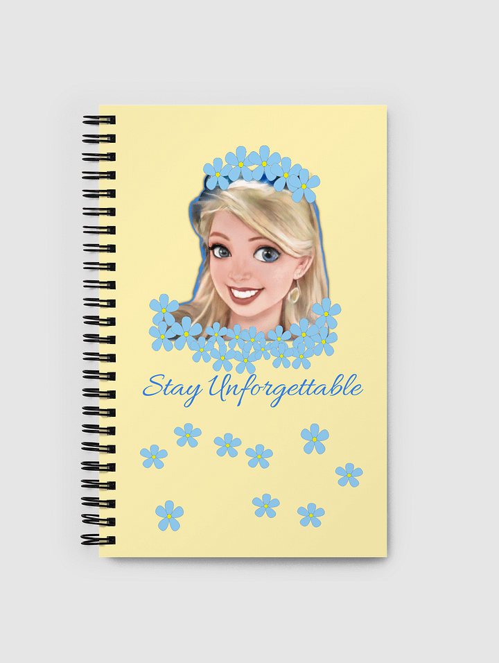 Stay Unforgettable Spiral notebook product image (1)
