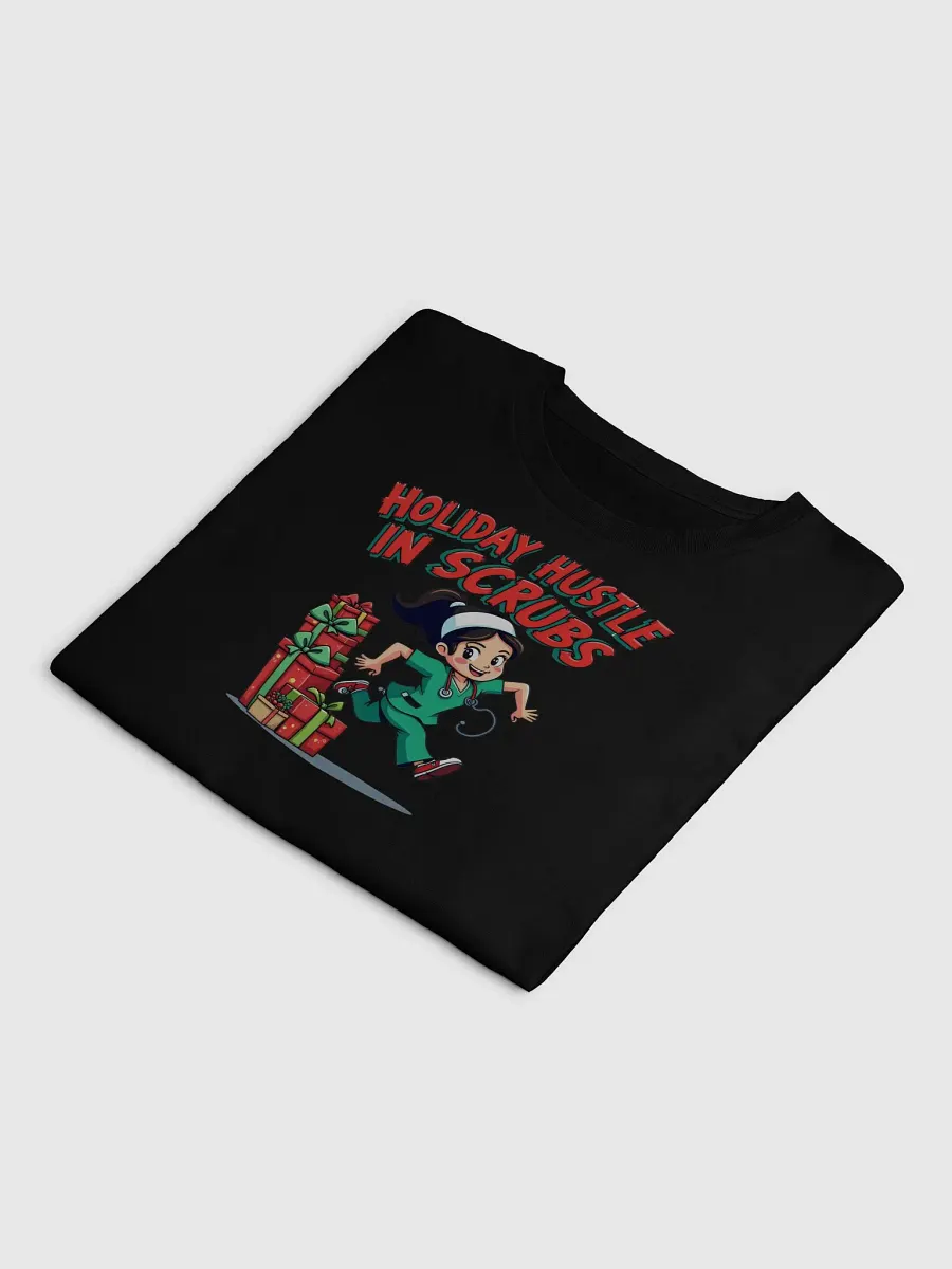 Cheerful Holiday Hustle Scrubs Crop Top product image (25)