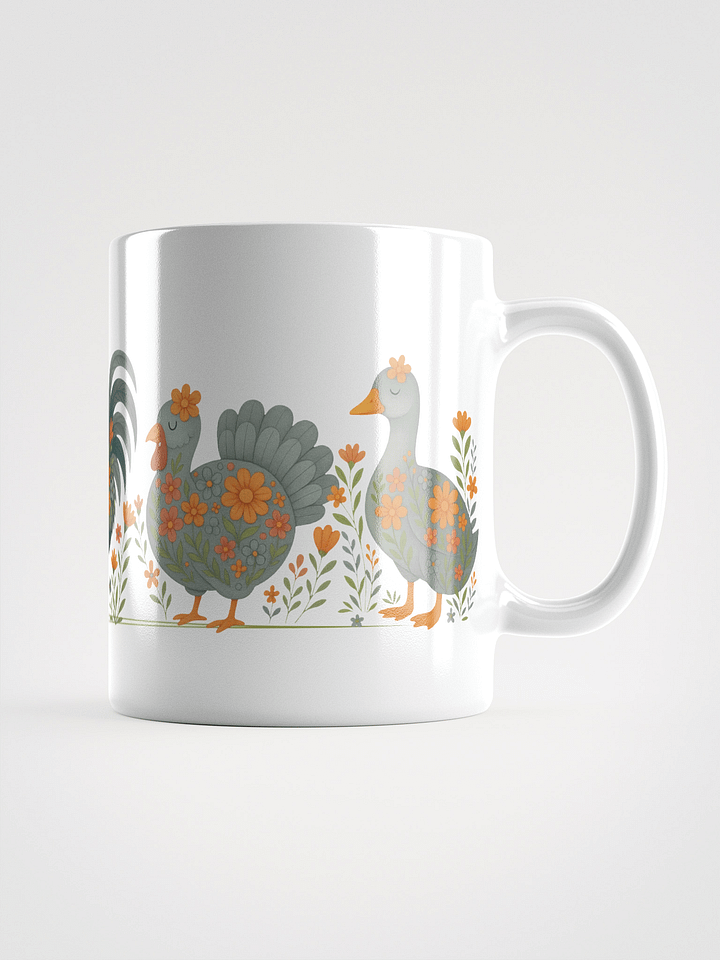 Mug Blanc - Ferme Fleurie Nordique Série 1 - Cadeau Original product image (1)