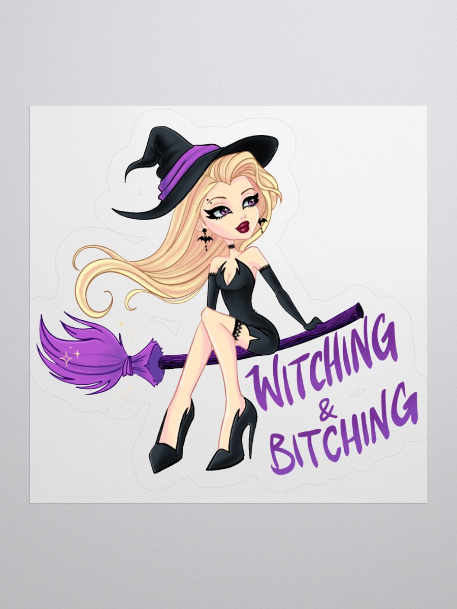 witching & bitching sticker product image (3)