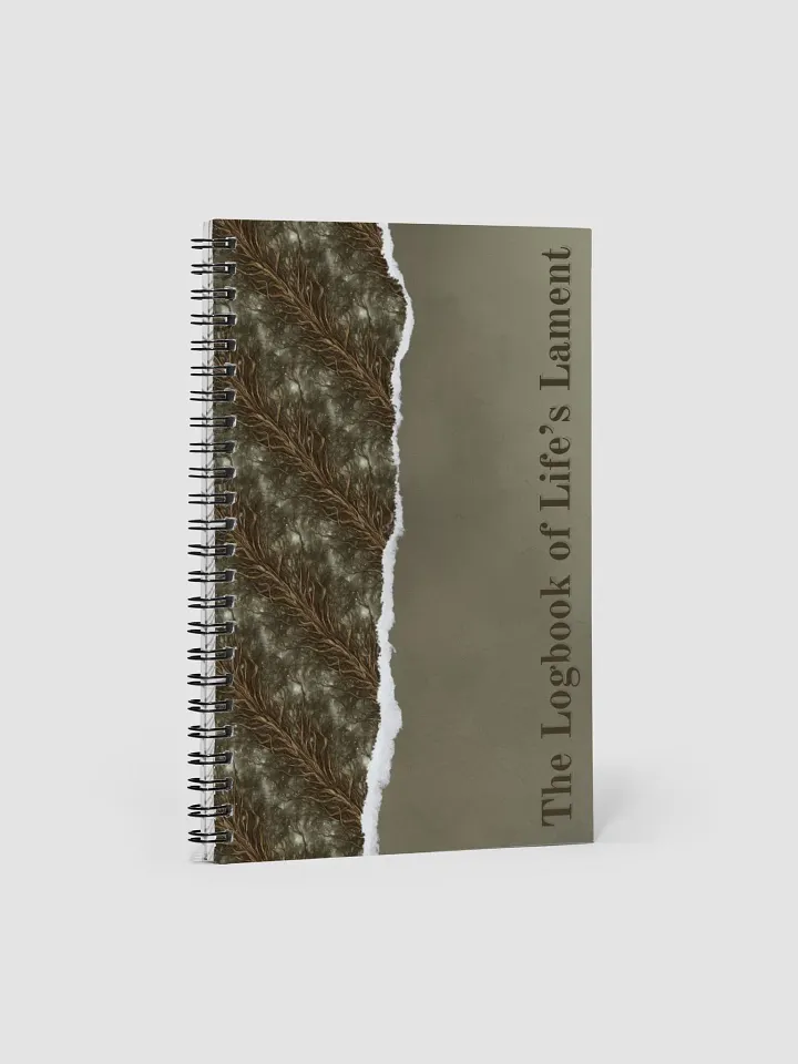 The Logbook of Life's Lament (Spiral Notebook) product image (1)
