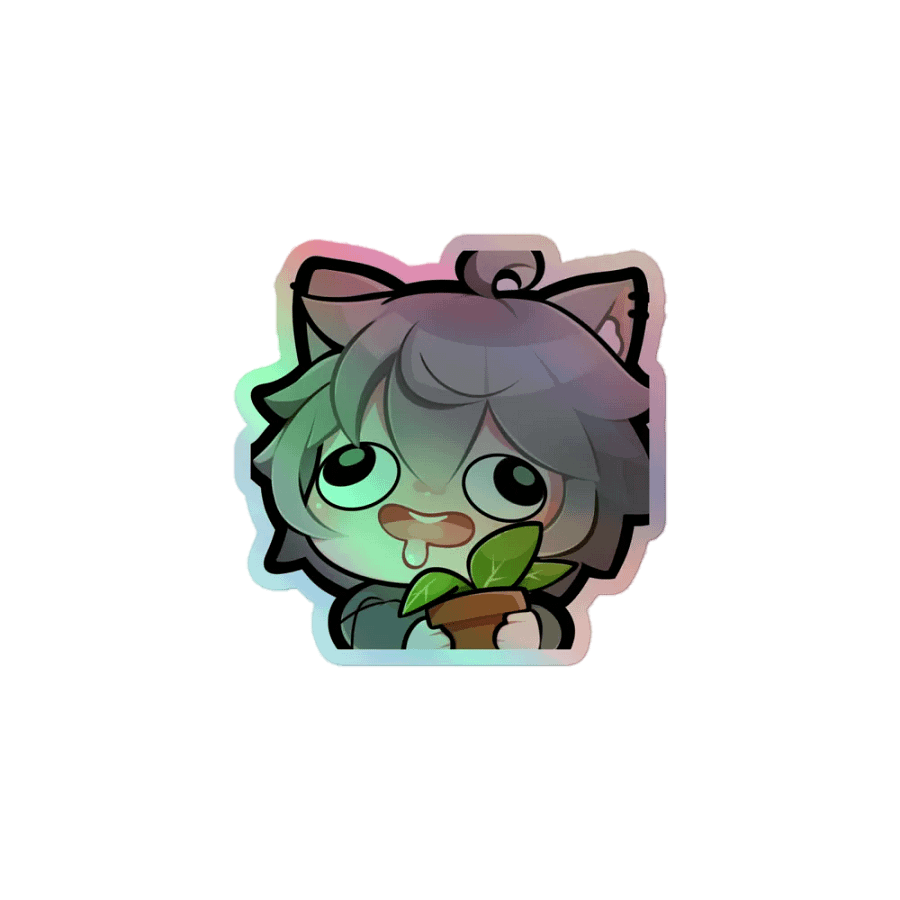 DERP I LUB PLANT STICKER product image (1)