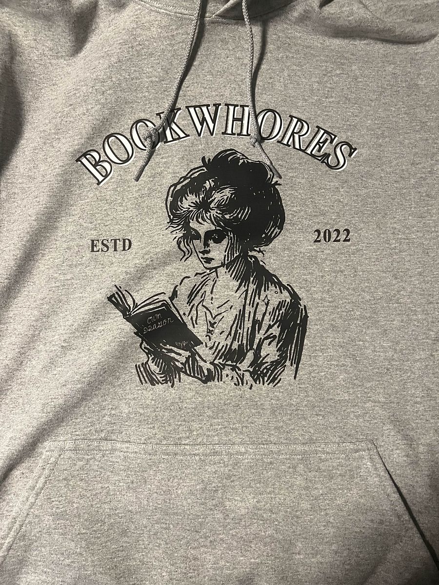 BookWhores Reading Club Hoodie product image (32)