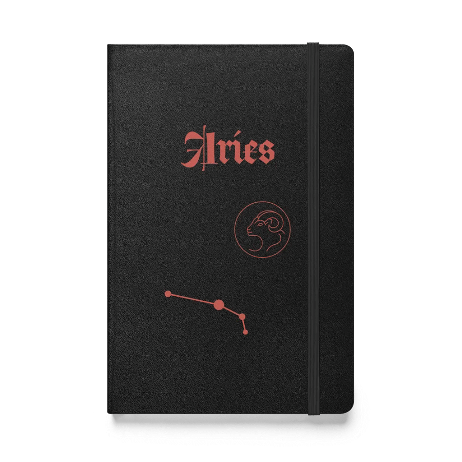 Aries Constellation Hardcover Notebook product image (1)