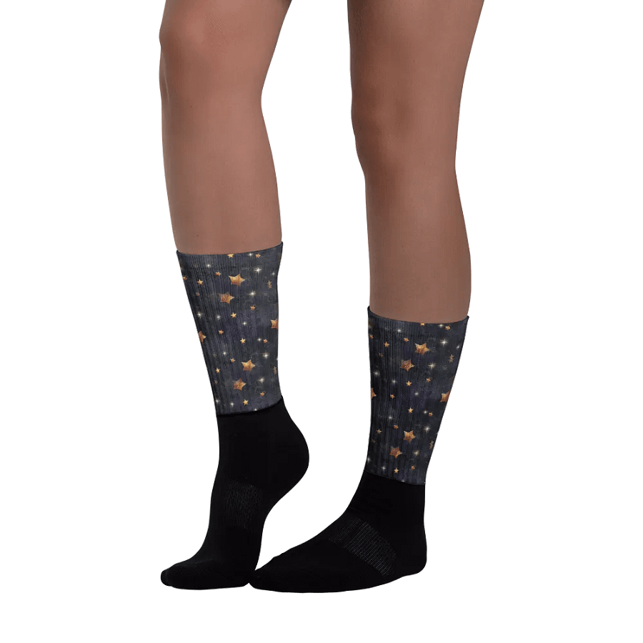 Starry Night Sky Socks product image (3)