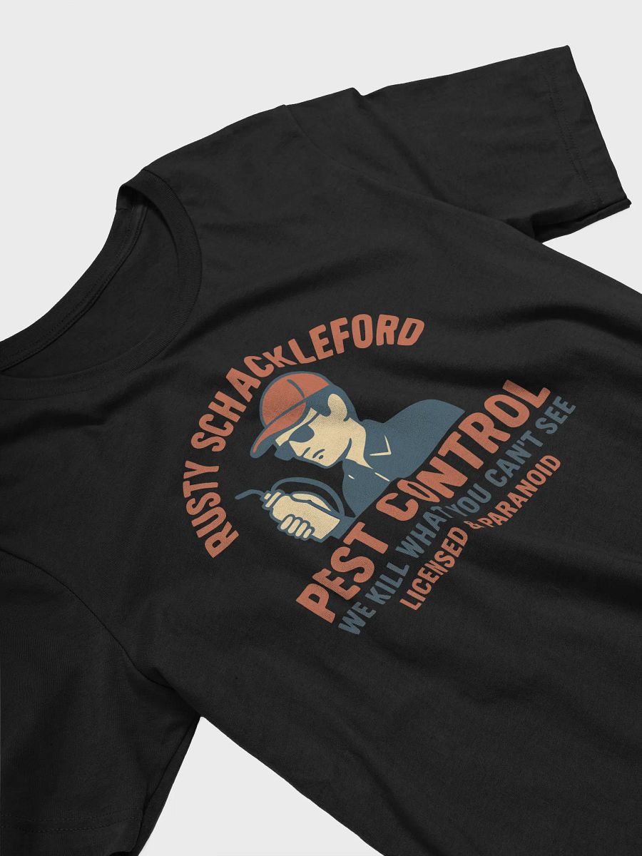 Rusty Shackelford Pest Control Tee product image (3)