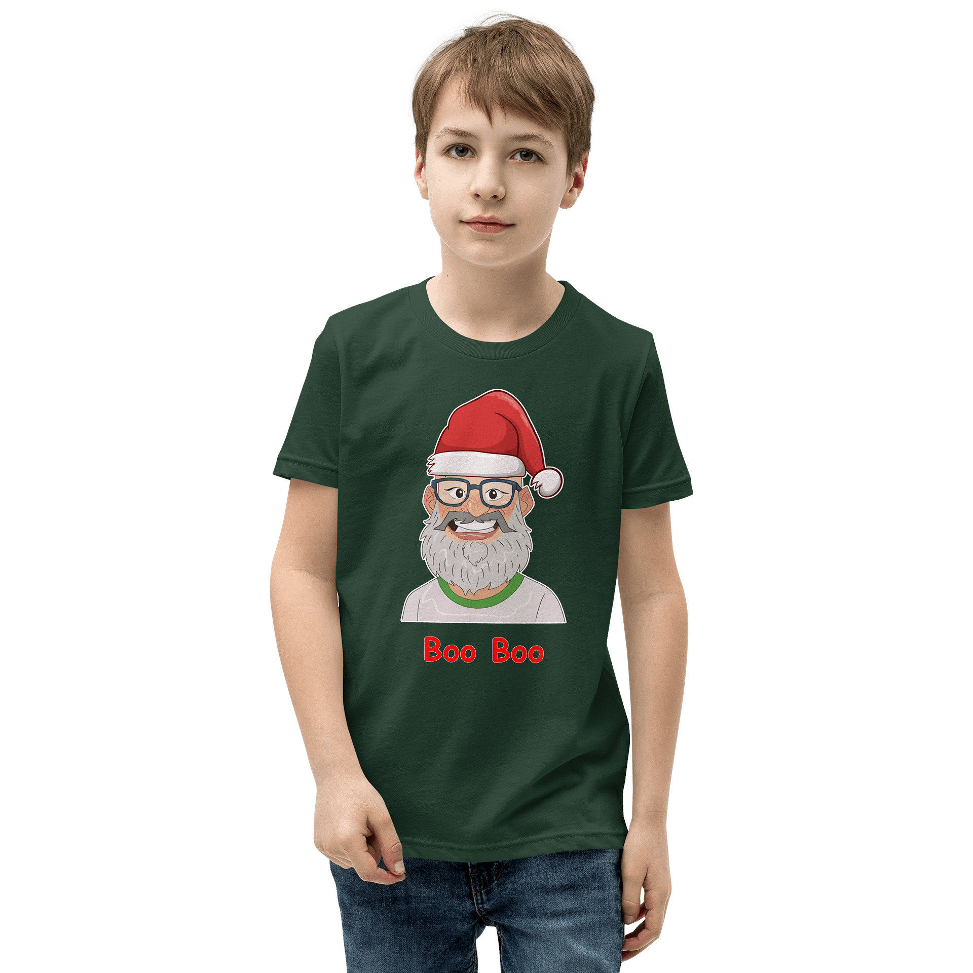 Kids Santa Boo Boo Graphic Tee product image (19)