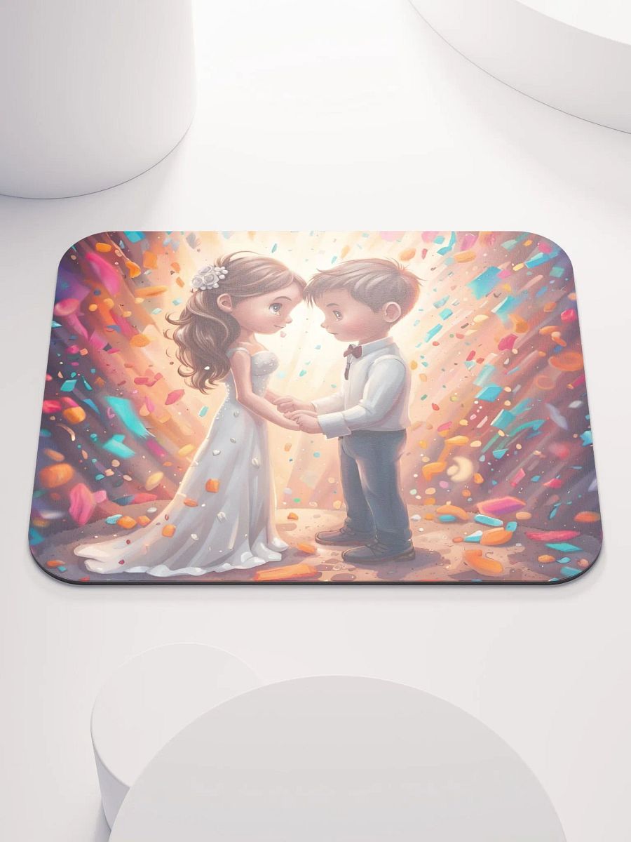 Cute Couple Mouse Pad product image (1)