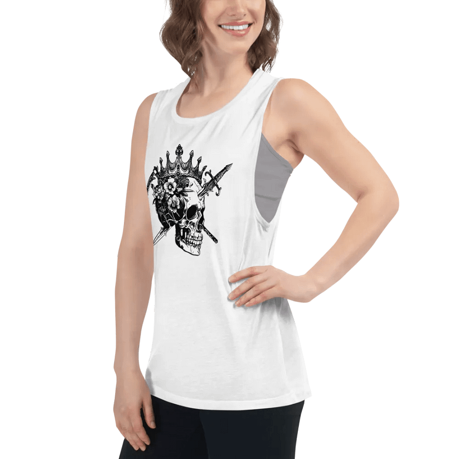 Four Horsemen Logo Bella+Canvas Women's Flowy Muscle Tank product image (51)