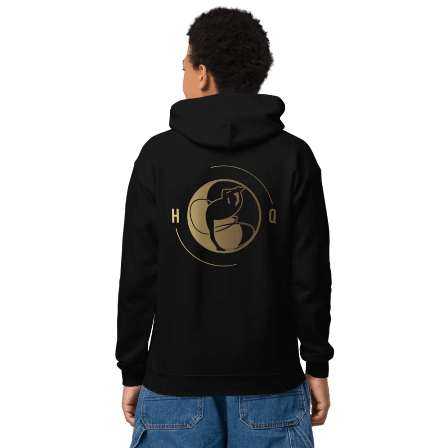 Golden HQ Youth Hoodie product image (5)
