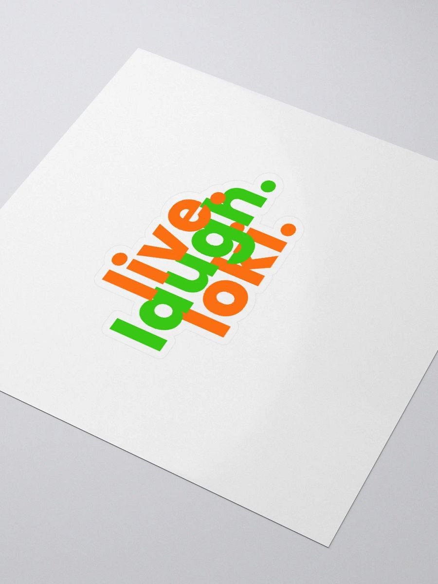 Live. Laugh. Loki Sticker product image (3)