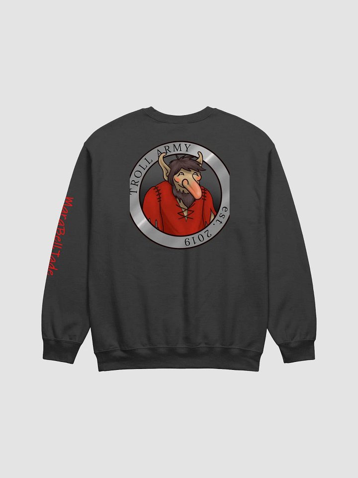 Troll Army Sweatshirt with arm printing product image (1)