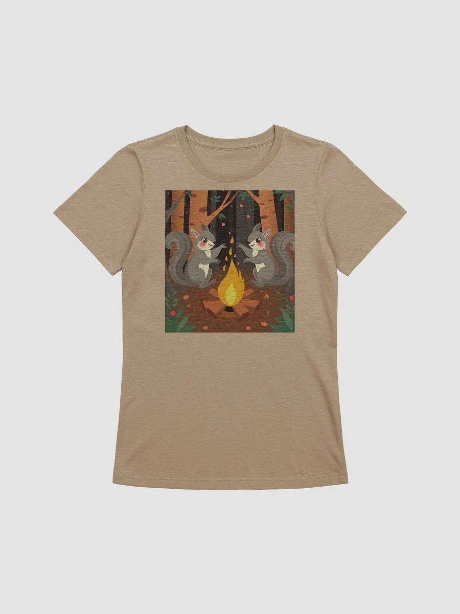 Whimsical Campfire Squirrels Women's T-Shirt product image (1)