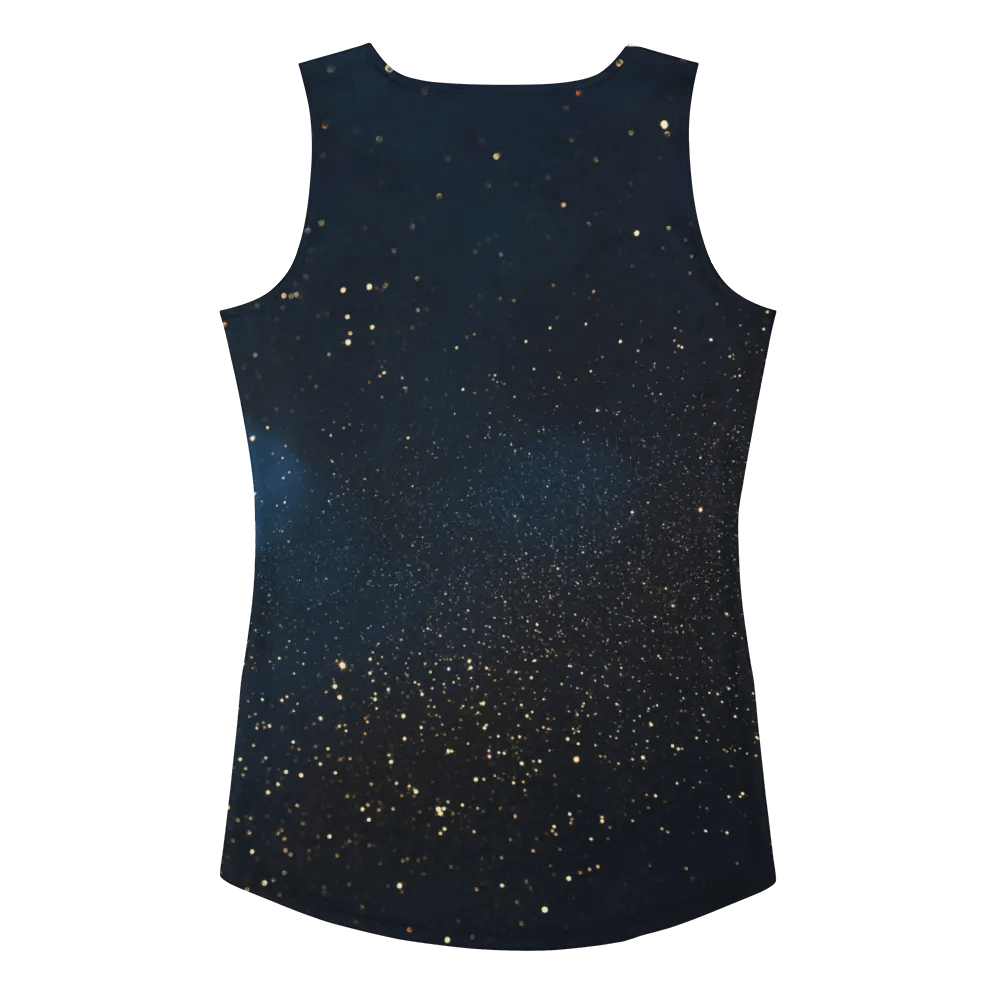 Starry Night Fitted Tank Top product image (4)