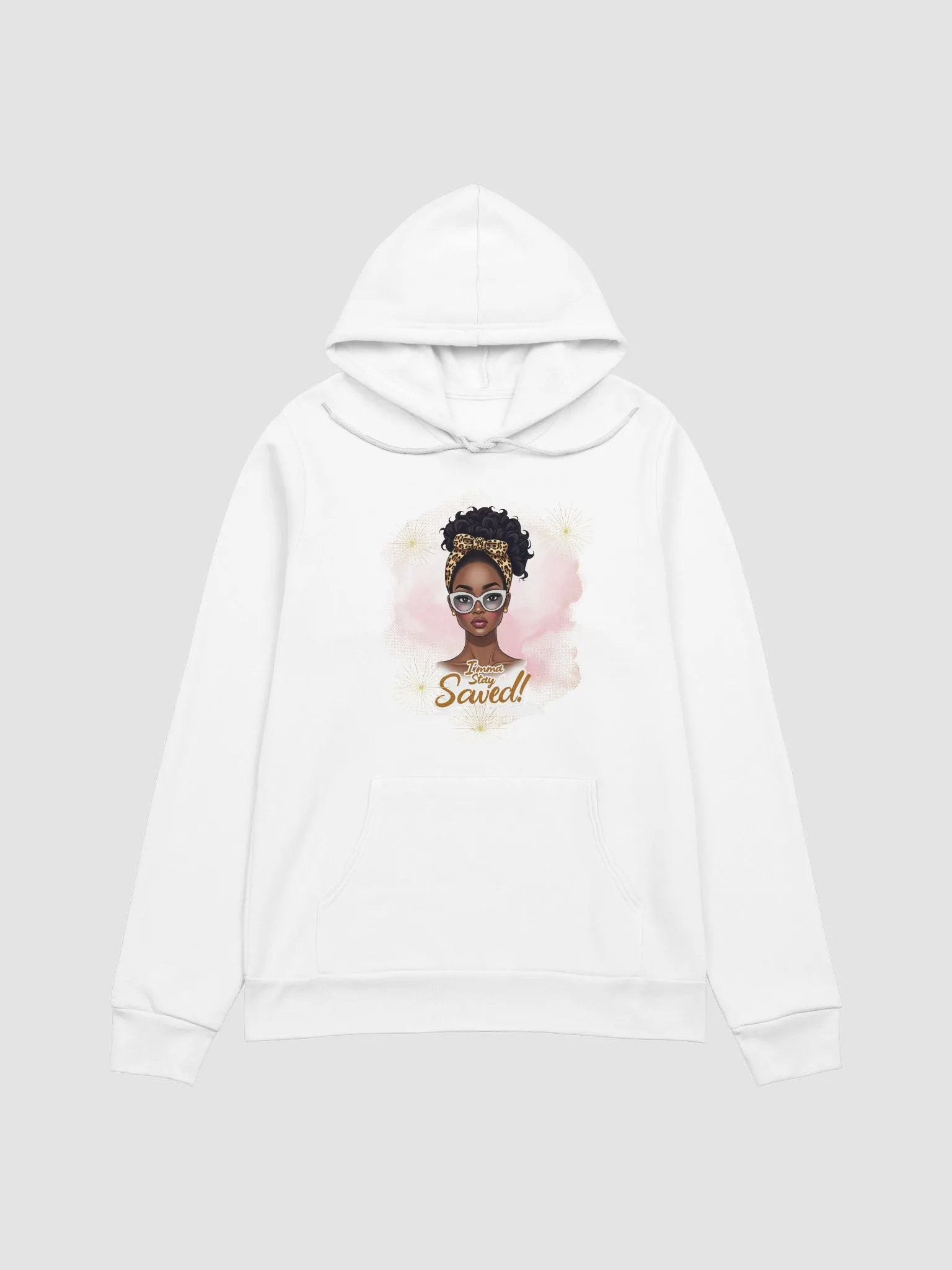 Imma Stay Saved Hoodie - Christian Women’s Faith Hoodie, Religious Apparel, Inspirational Gift for Faith-Based Believers, Cozy Christian Sweatshirt product image (1)