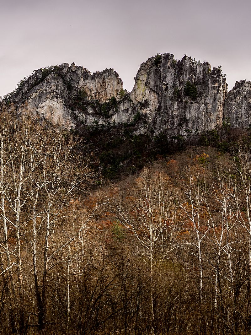 Ghosts of Seneca Rocks