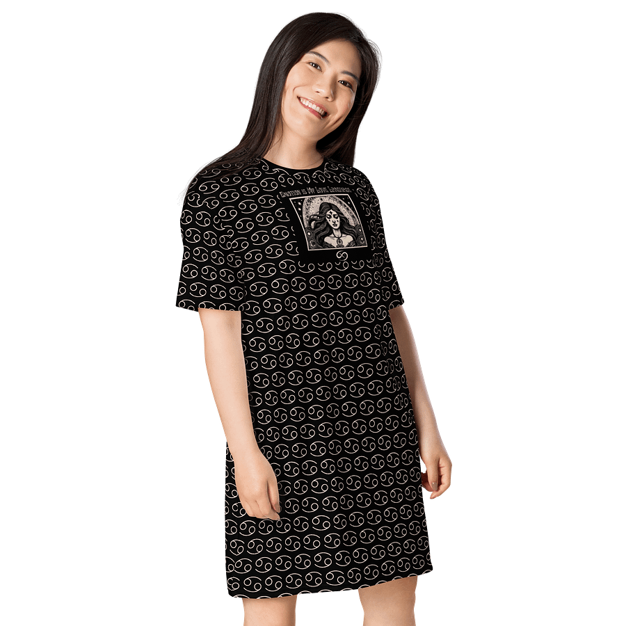 Cancer Zodiac 2025, Emotions are My Love Language, Tee Dress product image (4)