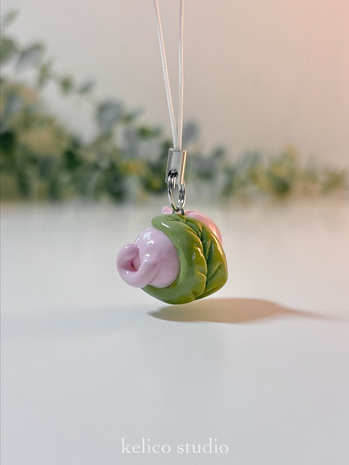 sakura meowchi • clay charm product image (2)