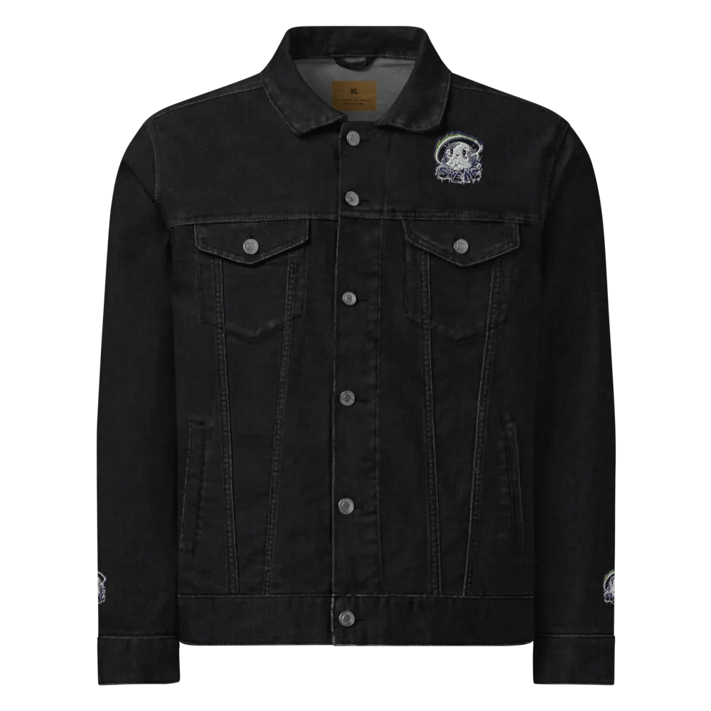 Save Me: A Plea from Planet Earth Denim Jacket 🌍 product image (3)