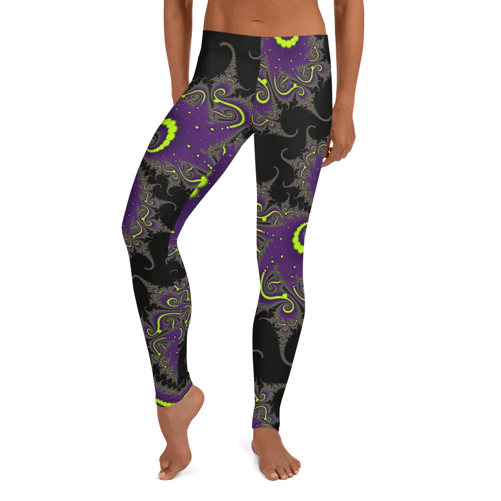 Fractal Leggings - Acid Nights product image (11)