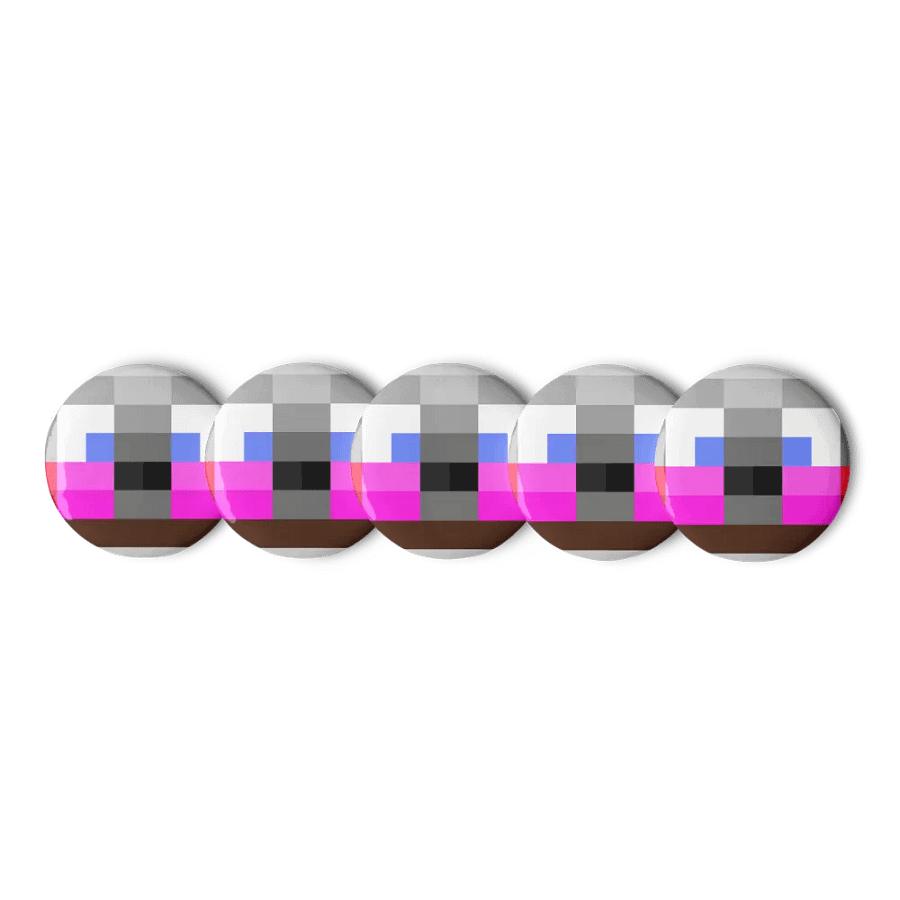 Funtime3Freddy3 Minecraft Skin Head Pin product image (3)