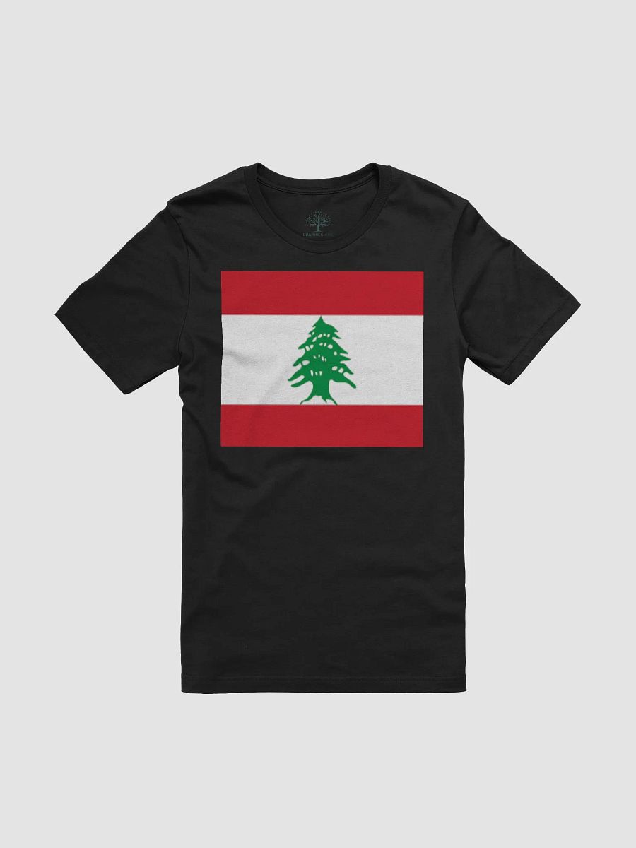 Graphic Grove Supersoft Unisex Lebanese Flag T-Shirt - Exclusive product image (3)