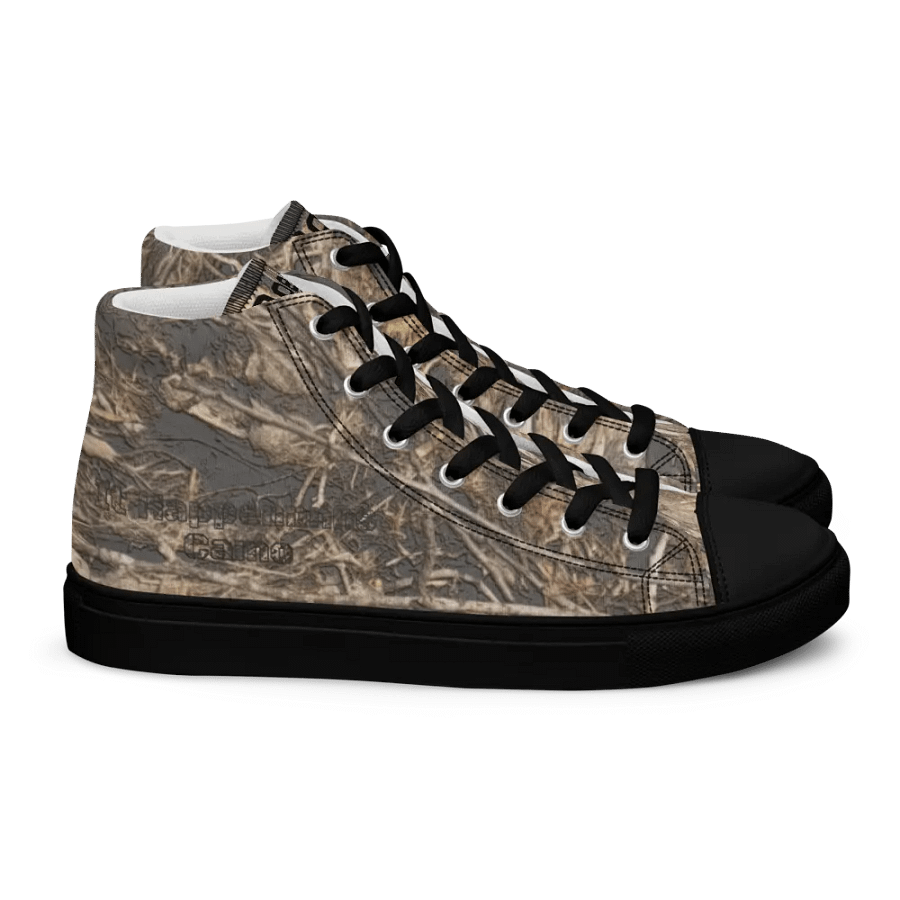 Men's High Top Canvas Shoes - Dead Split - It Happennnns Camo product image (2)