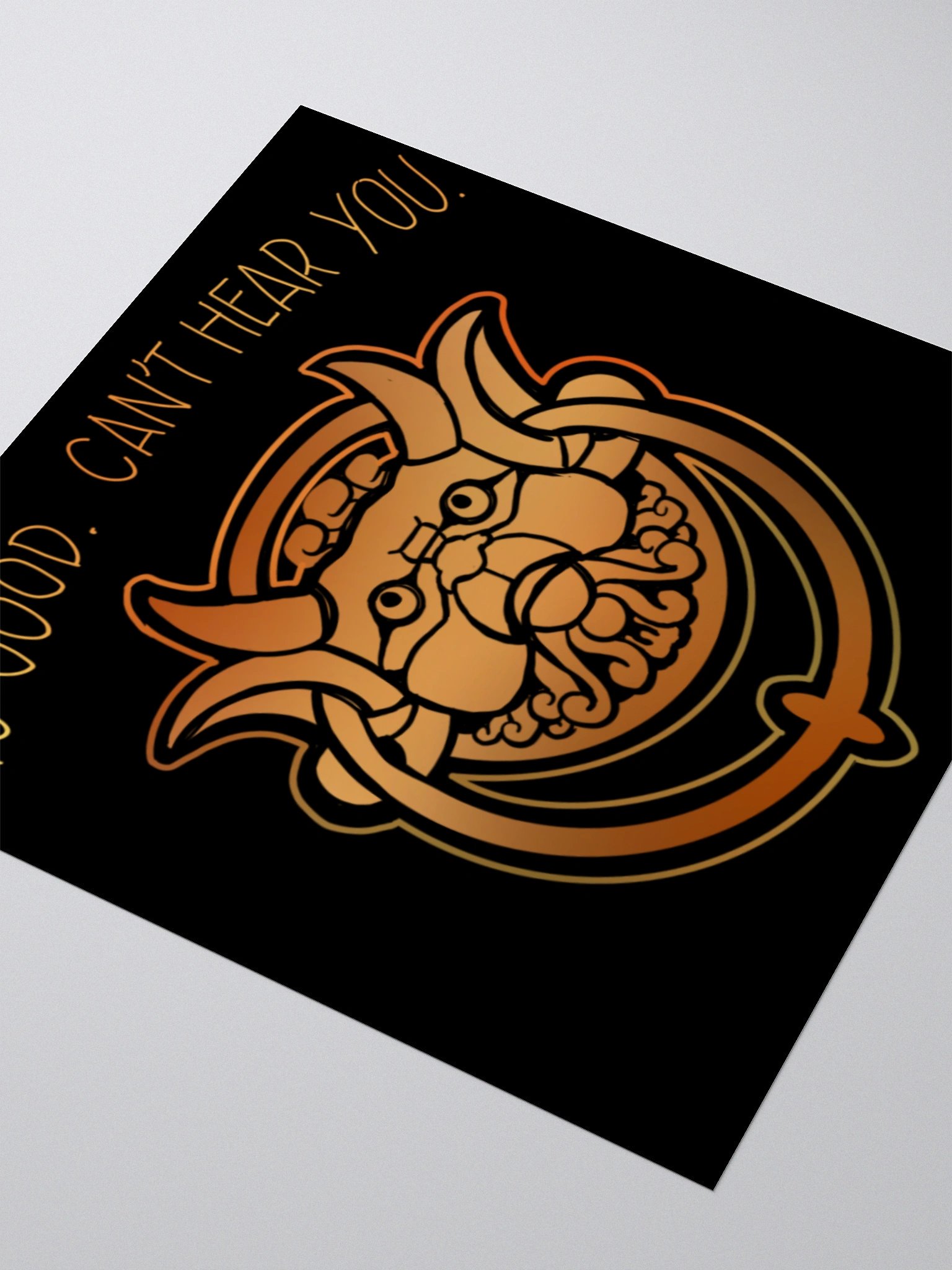 Cant Hear You Sticker product image (3)