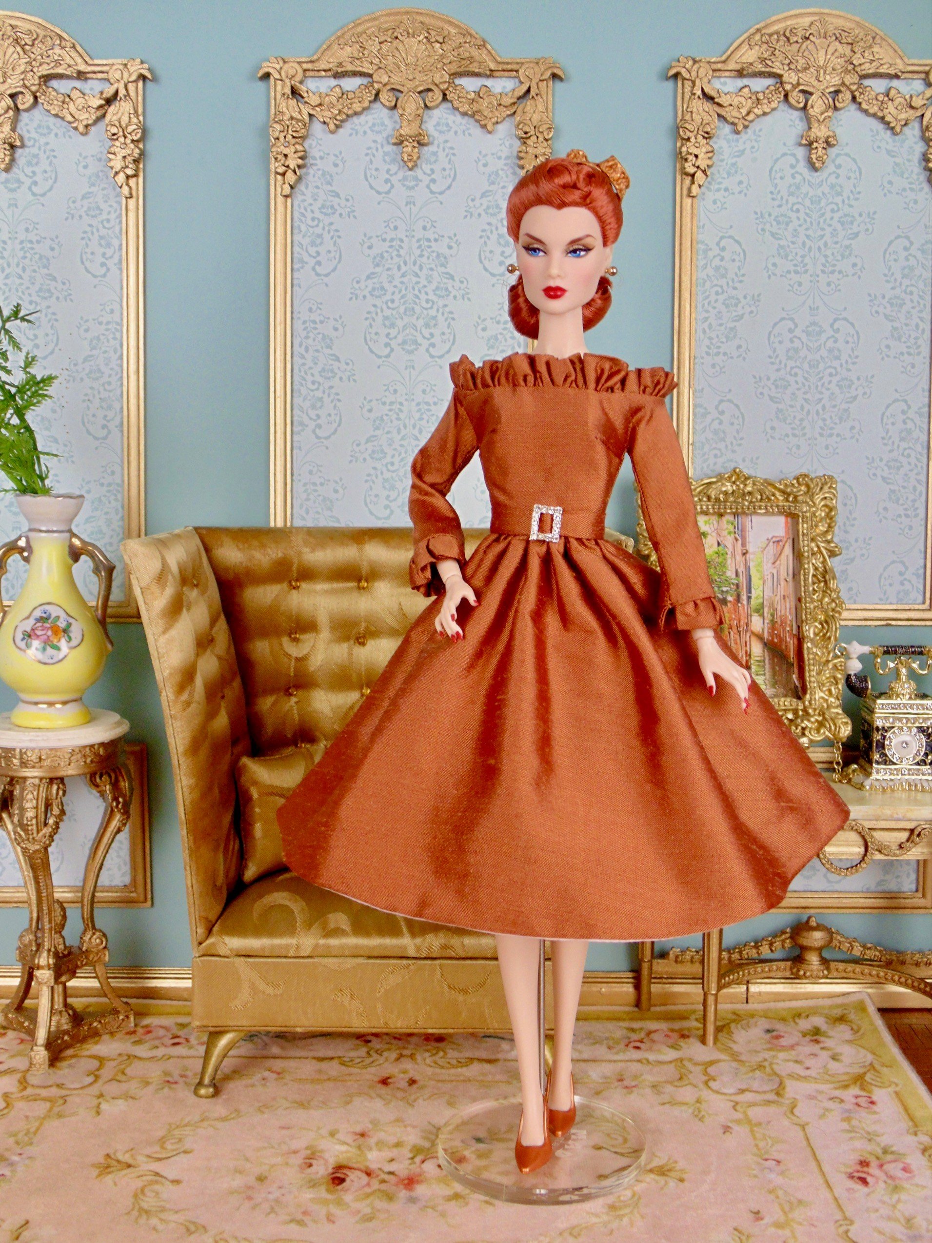 Royal Tea sewing pattern for 12" fashion dolls product image (5)
