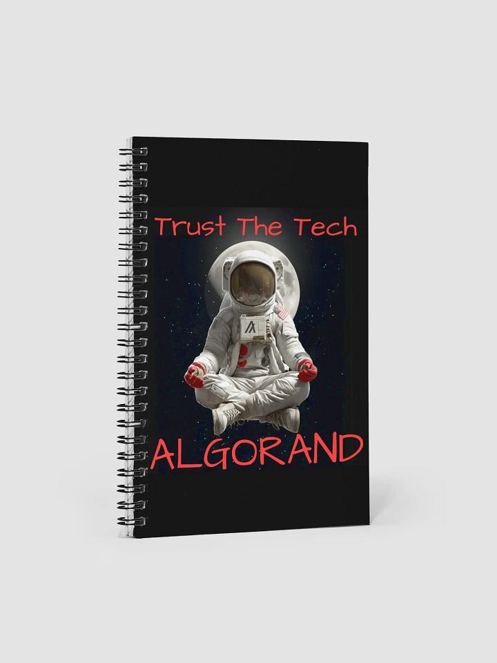 Algorand "Trust The Tech" Spiral Notebook product image (1)