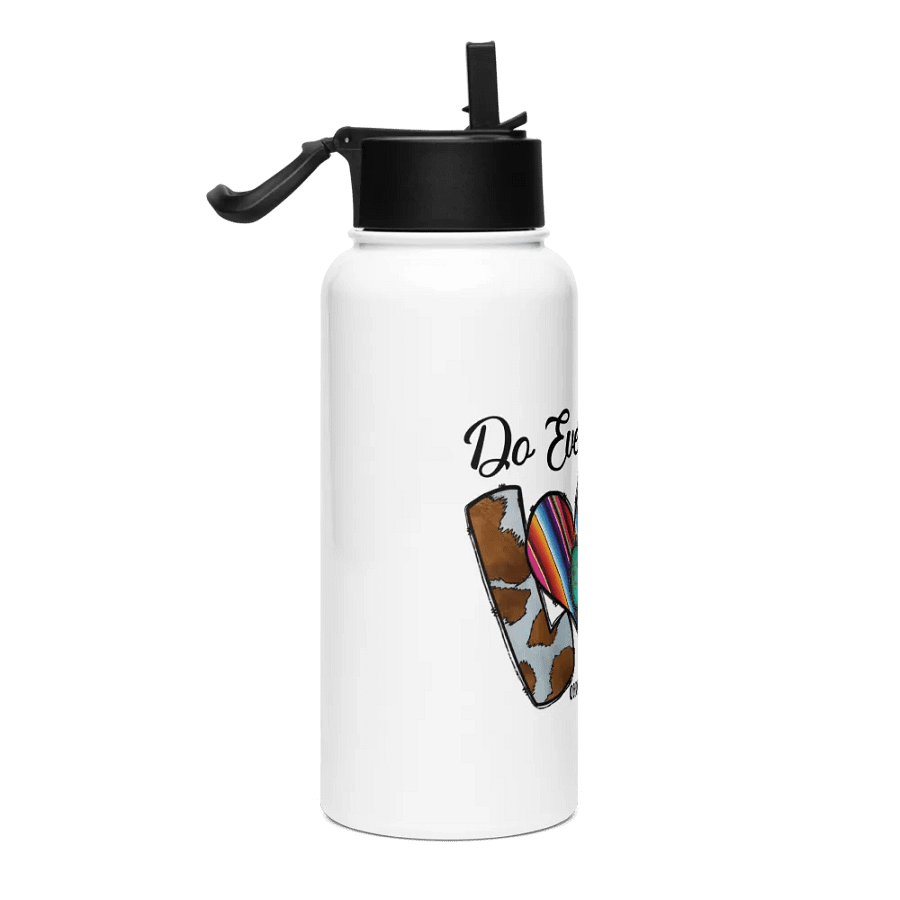 Do Everything in Love - Stainless Steel Sports Water Bottle product image (4)