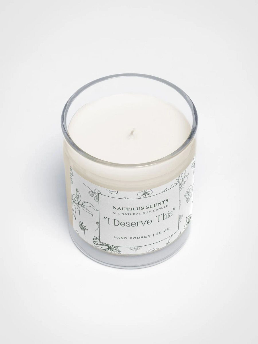 Nautilus Scents: 'I Deserve This' Soy Wax Candle product image (3)