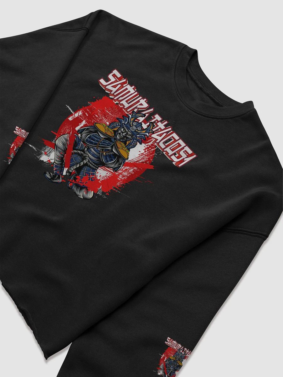 SamuraiTacos1 Illustration Women's Crop Sweatshirt product image (21)