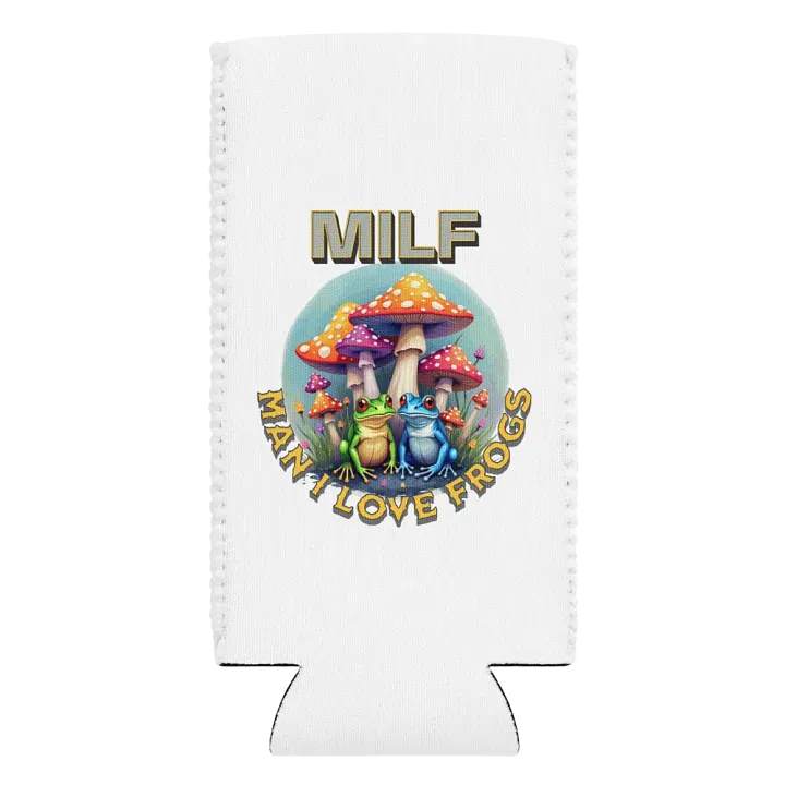MILF Man I Love Frogs Whimsical Can Cooler product image (2)