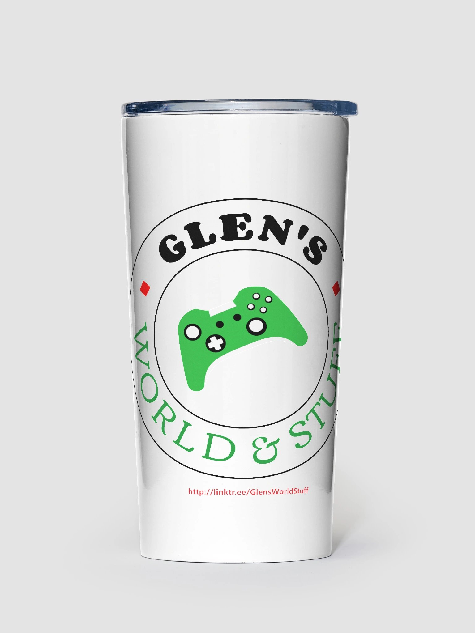Glen's World & Stuff Stainless Steel Tumbler product image (1)
