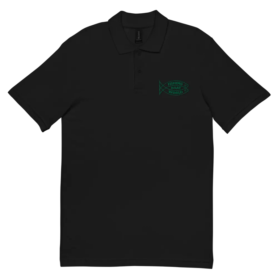 Fishing Boat World Logo Polo product image (5)