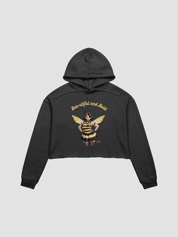 Bee-utiful and Bold Crop Hoodie product image (1)