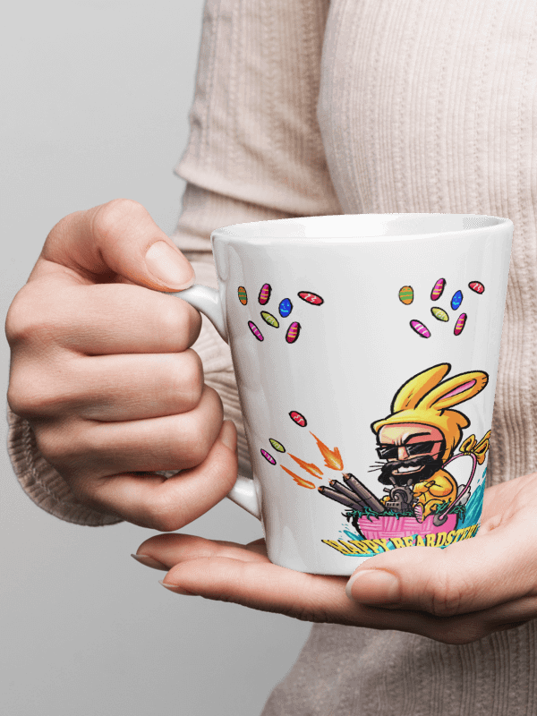 Happy BEARDSTER - Latte Mug product image (1)