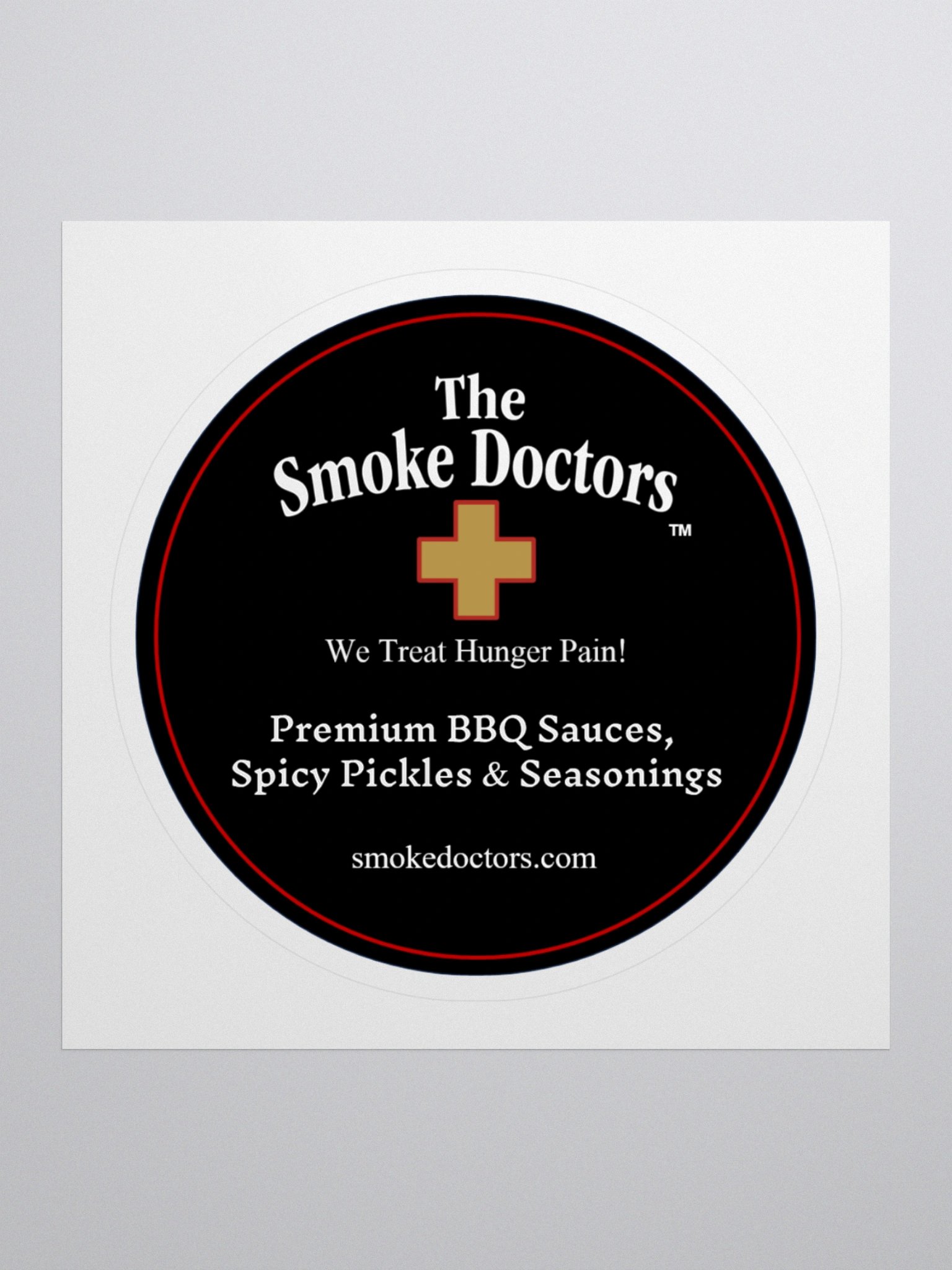 The Smoke Doctors Round Logo Labels product image (1)
