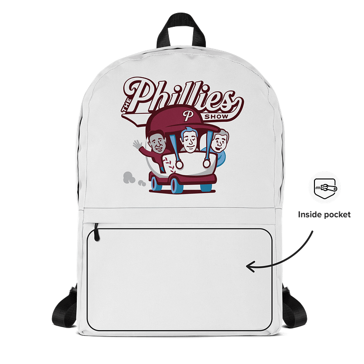White Backpack product image (2)